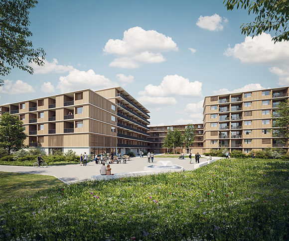 Voss Architects Espenhof Nord Competition Zurich 01