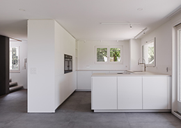 Alteration and renovation of a detached house in Basel, Switzerland
